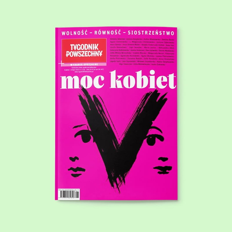 Moc kobiet - okładka wydania specjalnego Tygodnika Powszechnego